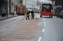 Stadtbus fing Feuer Koeln Muelheim Frankfurterstr Wiener Platz P351